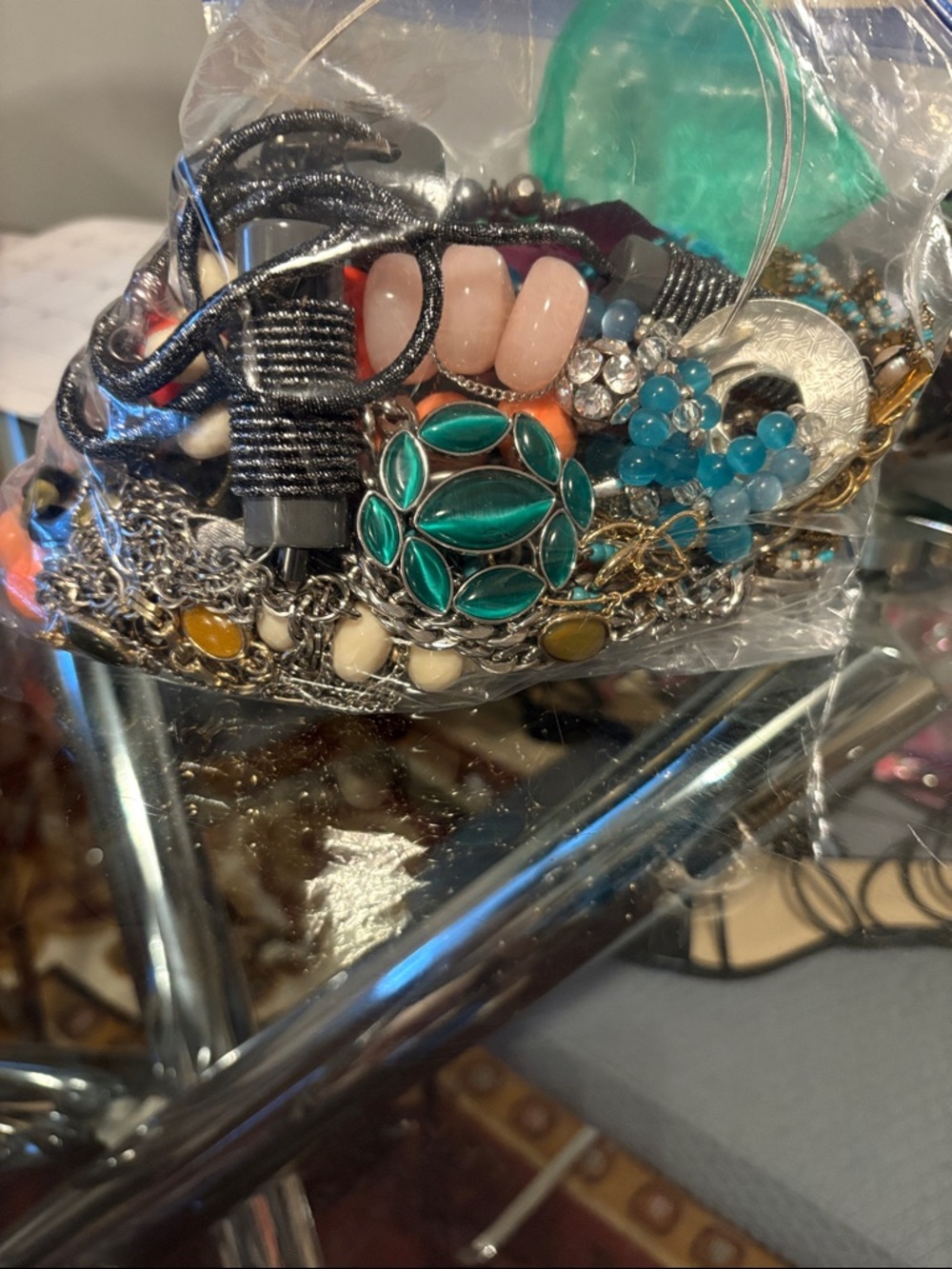 Jewelry Jar All Wearables Assortment Of Styles, 4.7 Lbs